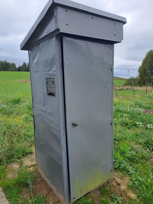 Wychodek na budowe