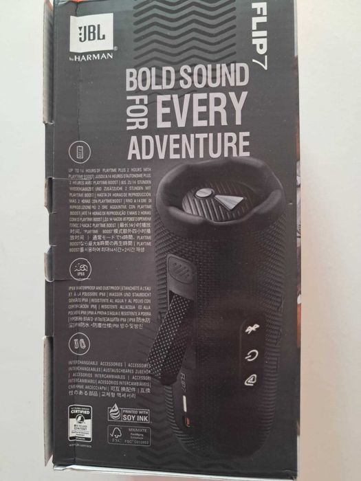 Coluna de som JBL FLIP7 - excelente qualidade