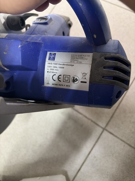 Piła tarczowa lux  laser do dokaldnego ciecia