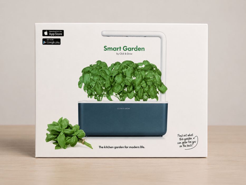 Смарт горщик Click and Grow Smart Garden 3, Колір Сірий