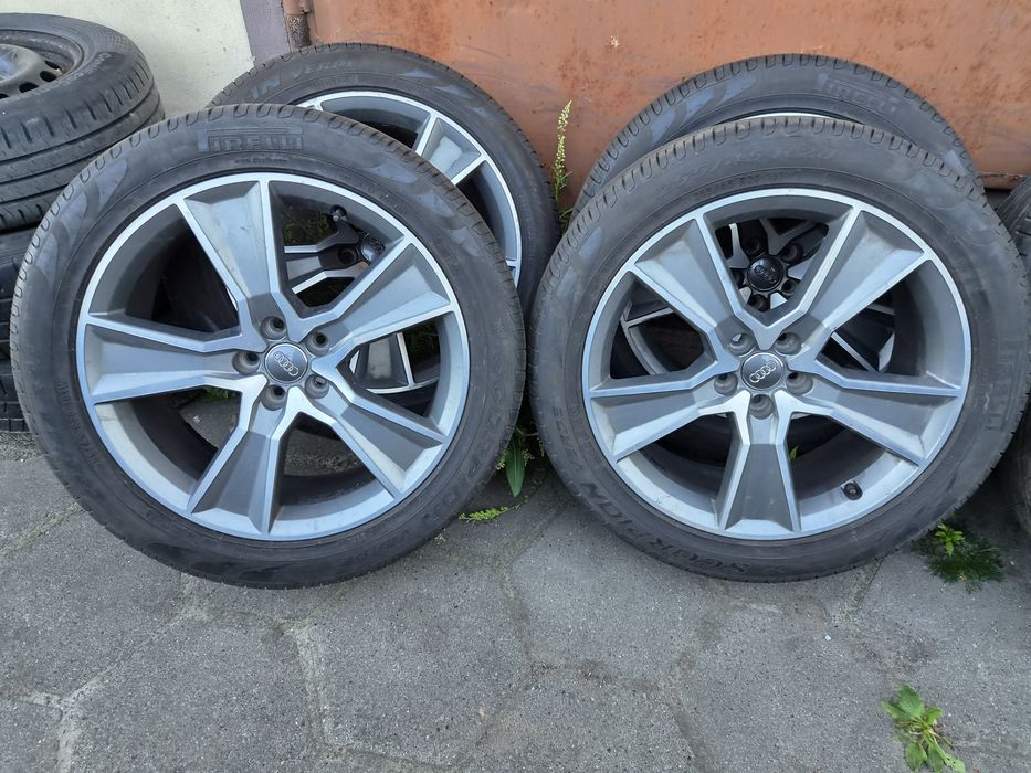 Oryginalne Koła Audi Q5 SQ5 S-line 80A 255/45R20 Pirelli lato