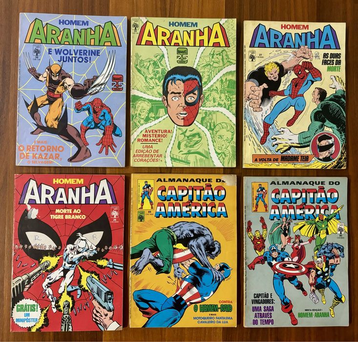 Banda desenhada antiga anos 80