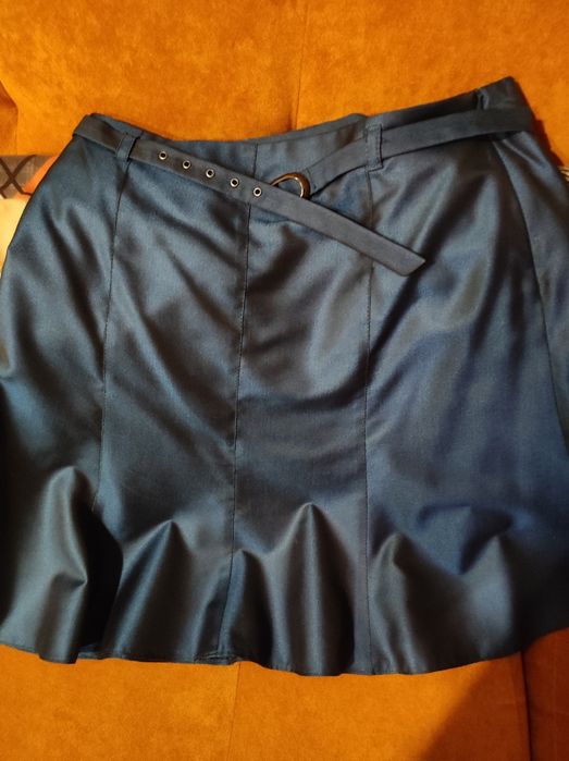 Темно-синий шикарный женский костюм ВК