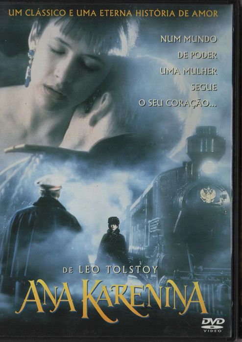 Dvd Anna Karenina - drama histórico -Sophie Marceau/ Sean Bean -extras