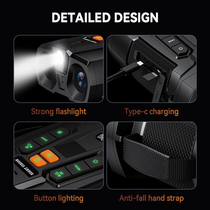 Óculos de Visão Noturna , Binóculos de Visão Noturna, Bateria Recarreg