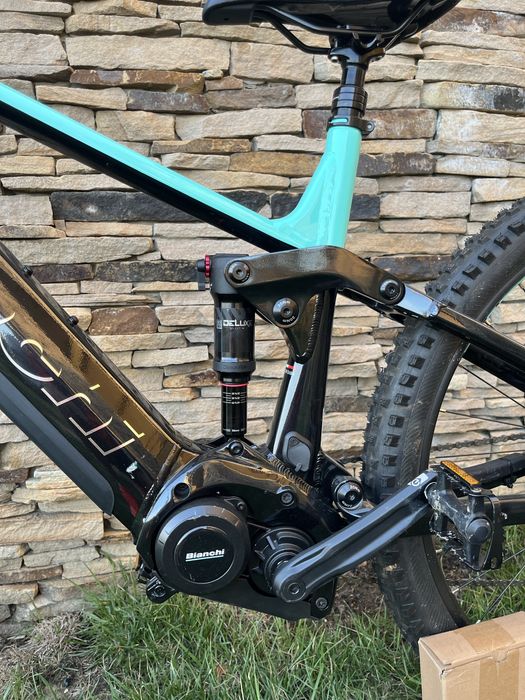 Електровелосипед Bianchi t-tronic rebel 9.1, двухпідвіс