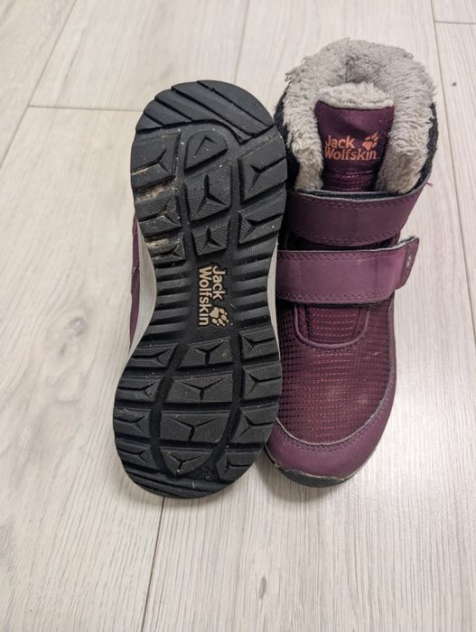 Jack Wolfskin черевики зимові термо для дівчинки