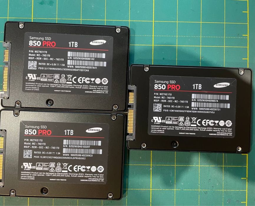 SSD Samsung 850 PRO 1TB sata