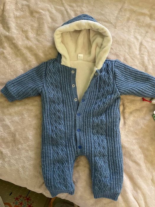 Комбинезон вязанный 68р