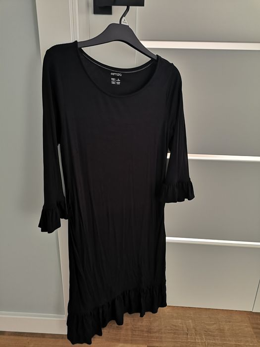 Czarna sukienka ciążowa 38/40