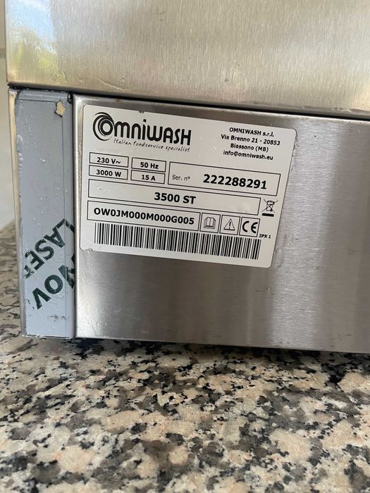 Máquina de lavar louça industrial para café ou restaurante