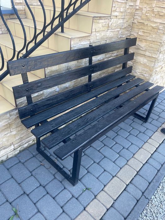 Ławka ogrodowa solidna