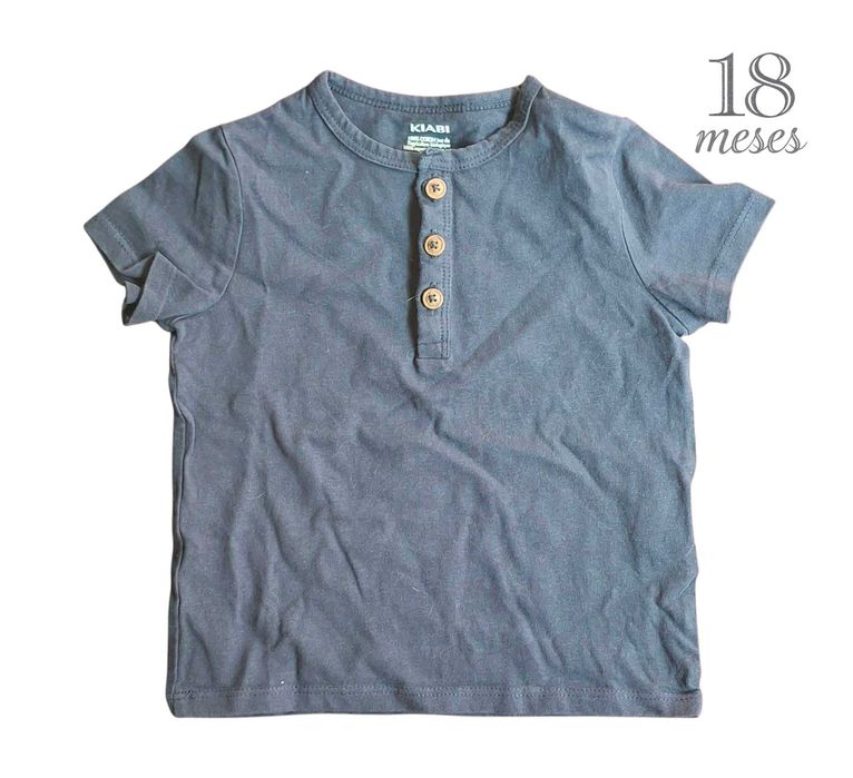 T-shirt Azul Kiabi 18 meses