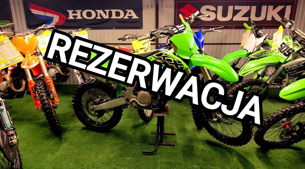2021 KAWASAKI KXF 450 •Jak NOWA•Laleczka•Transport cała PL 250 SXF CRF