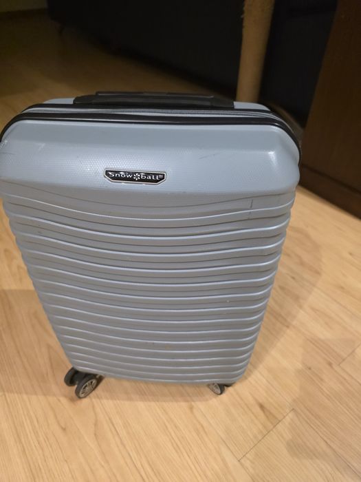 Mala de cabine Snowball rígida com cadeado TSA