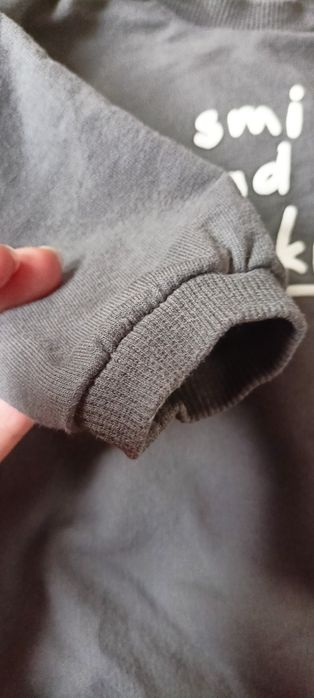 Dres, bluza dresowa Next dla dziewczynki rozmiar 9-12m