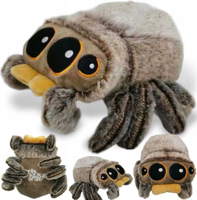 Maskotka Lukas Pająk Lucas the Spider pajączek duży miękki pluszowy