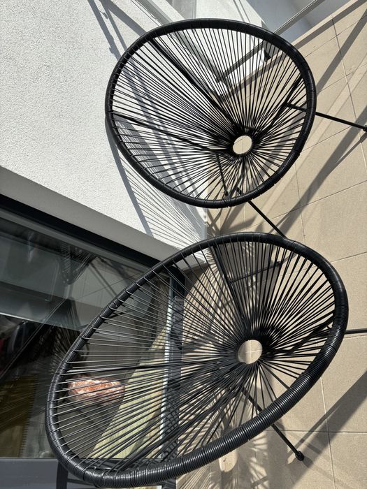 Zestaw dwoch krzesel na balkon/taras
