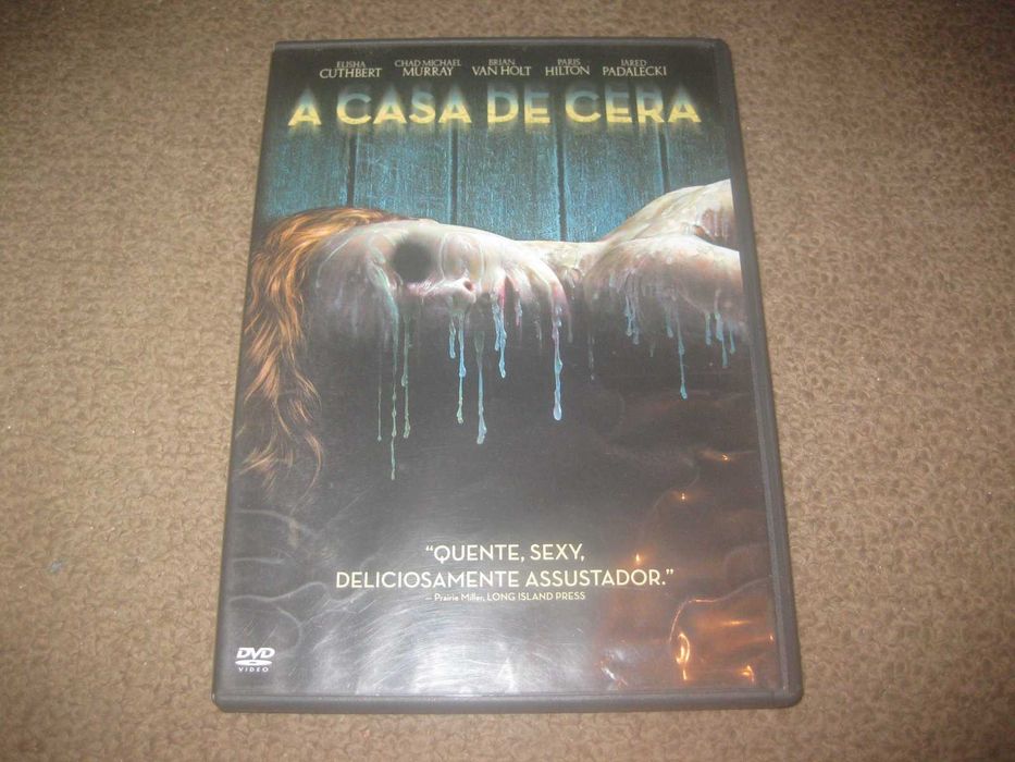 DVD "A Casa de Cera" com Paris Hilton