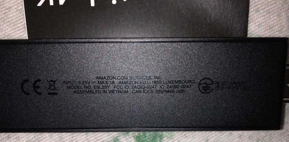 Amazon Fire TV Stick 4K рабочий.