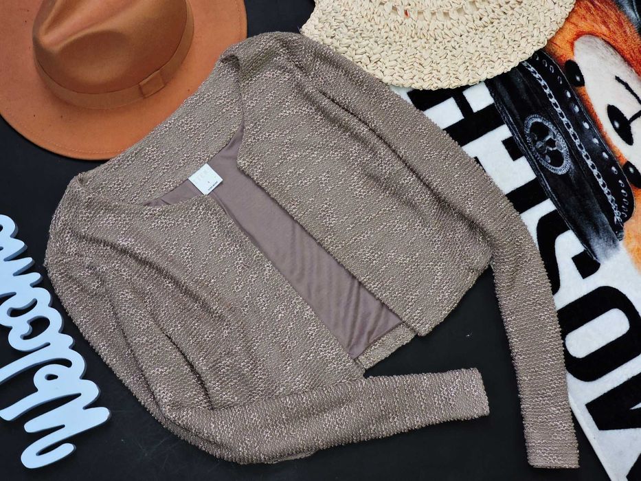 Vero Moda beżowe bolerko 40