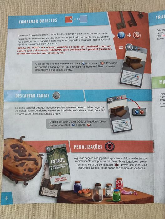 Jogo de Cartas Unlock! Mystery Adventures-Escape Room