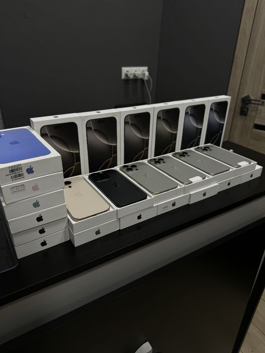 Нові open/box iphone 16 pro/pro max 128/256gb all color + гарантія