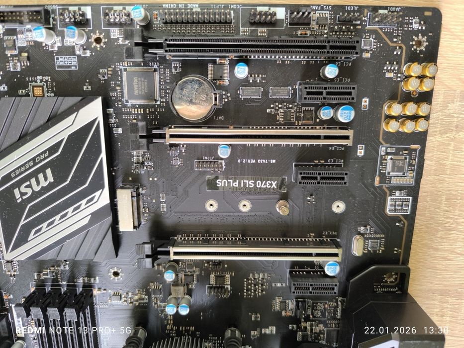 MSI X370 PRO + Ryzen 5 3600 AM4 Win10/11