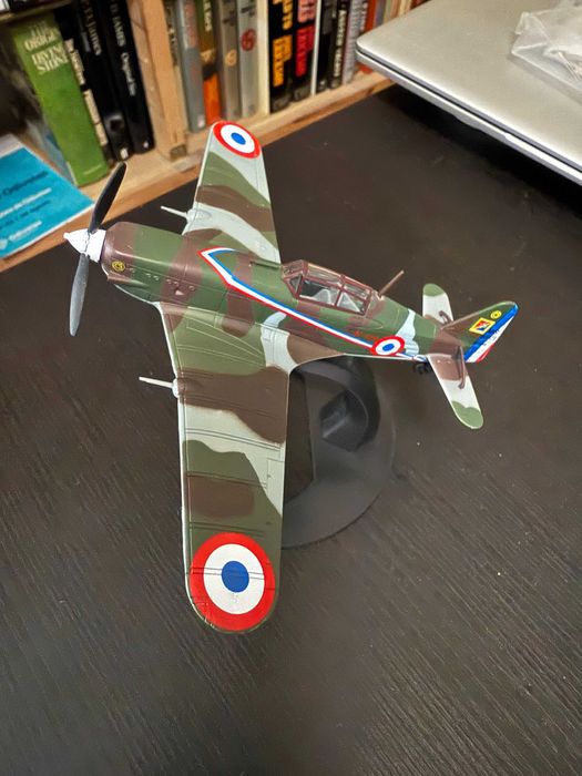 Morane-Saulnier MS406. 1940 . 1:72 - World War II Planes - França