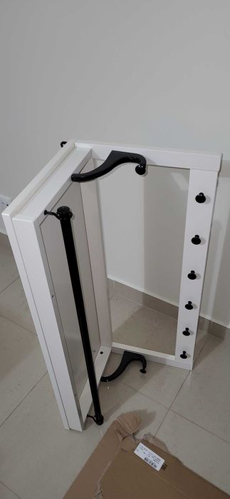 Bengaleiro HEMNES, branco, 85 cm