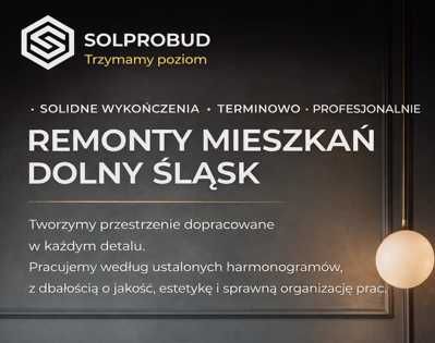 Solprobud - remonty i wykończenia wnętrz - rzetelnie, czysto, na czas
