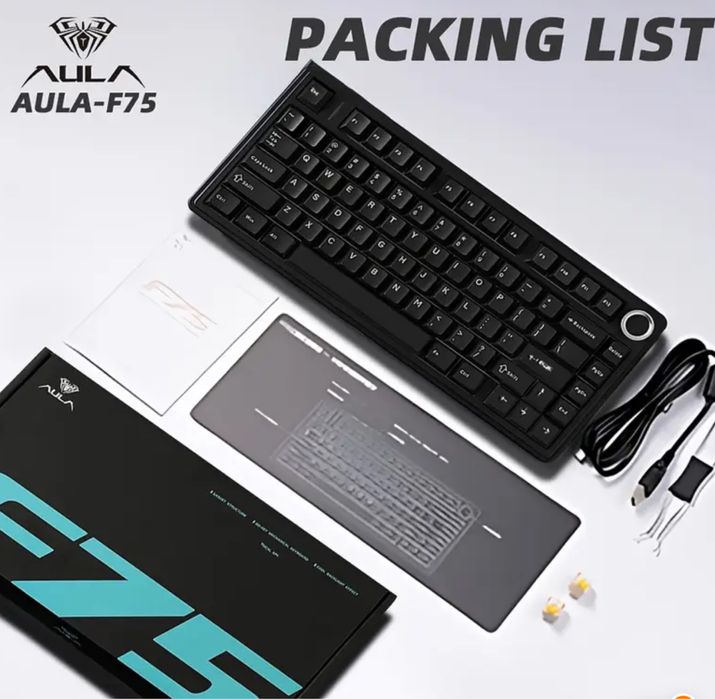 Клавиаутра аула ф75/aula f75