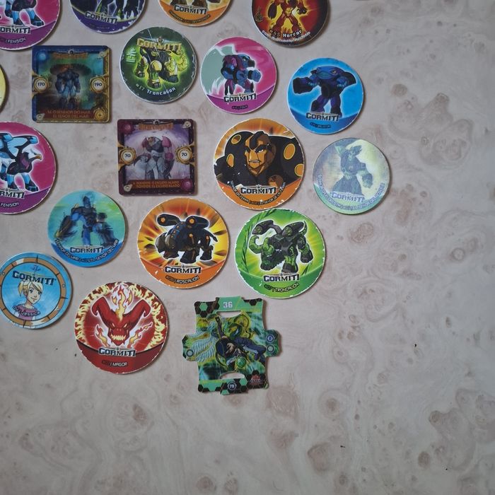 Tazos Gormiti Coleção
