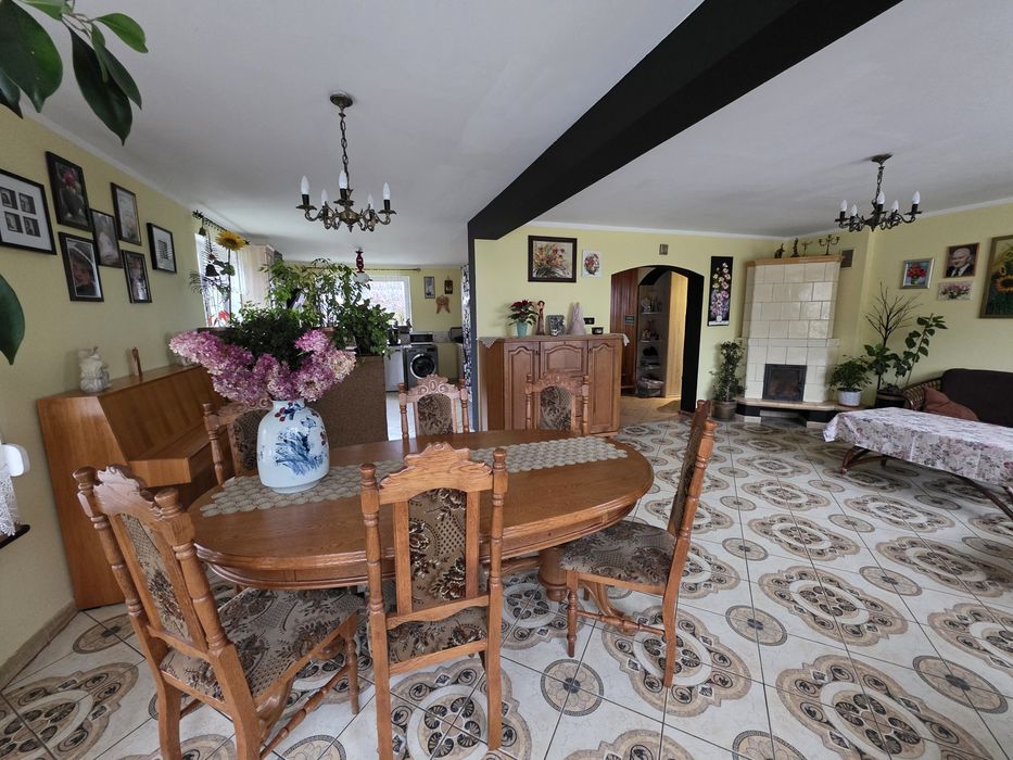 Dom wolnostojący Dunowo-fotowoltaika, pompa ciepła