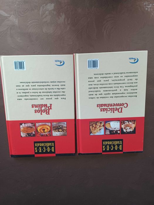 Livros de receitas Doces - NOVOS