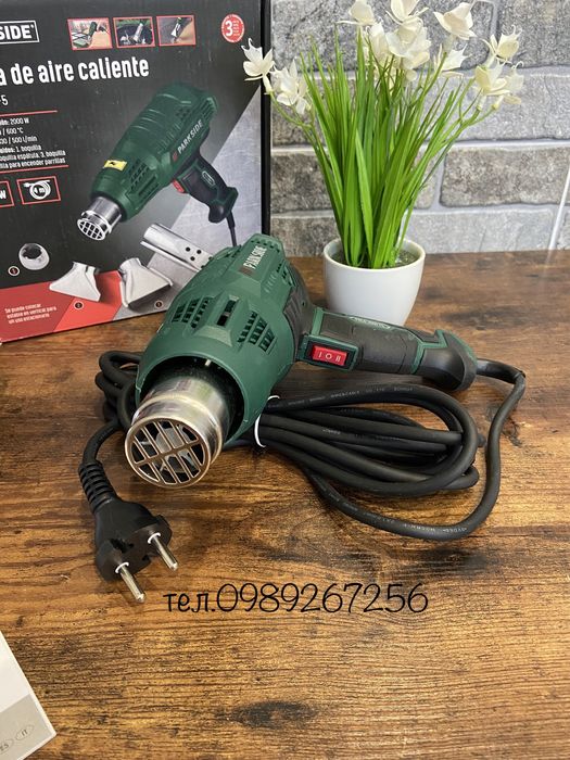 Фен строительный,промышленной Parkside PHLG 2000 F 5 з НІМЕЧЧИНИ