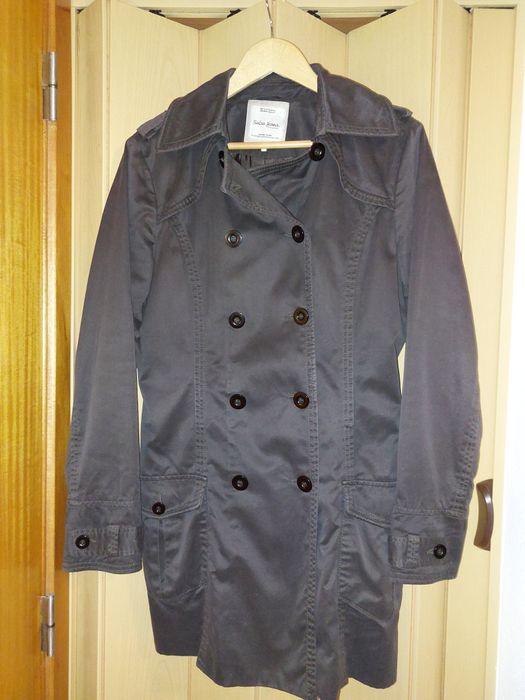 Casaco / Gabardine castanho escuro Salsa