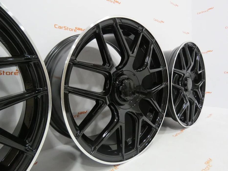 Jantes Look Mercedes GLE 19 x 8 et 42 + 9 et 45 Gloss BLack