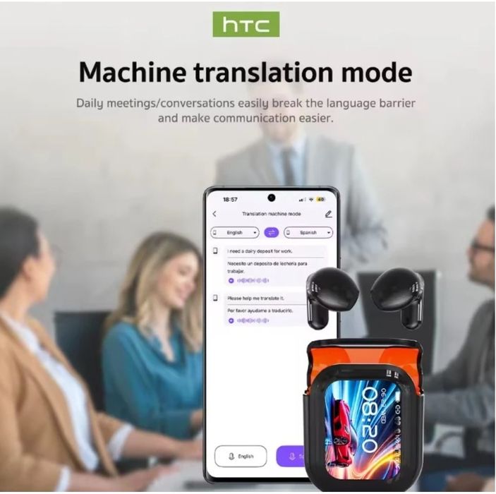 HTC NE20 auriculares bluetooth tradutor