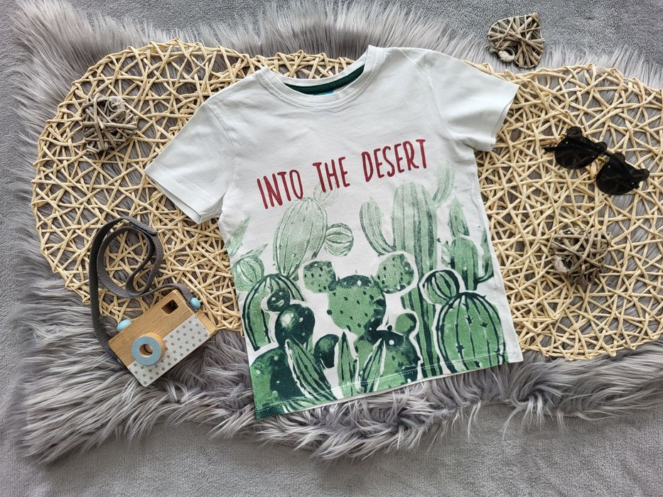 Bluzka z krótkim rękawkiem w rozmiarze 116