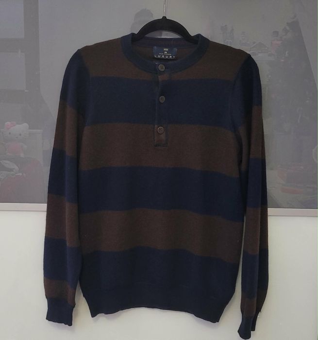 Blue Harbour sweterek kaszmir welna S-M