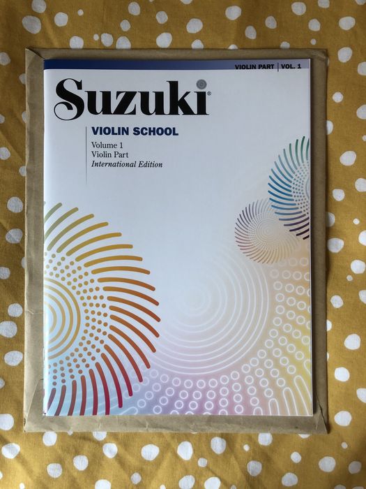 Livro de estudo para Violino Suzuki School volume 1