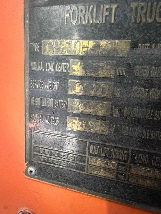 Навантажувач електричний CPD10H-Z1L б/у