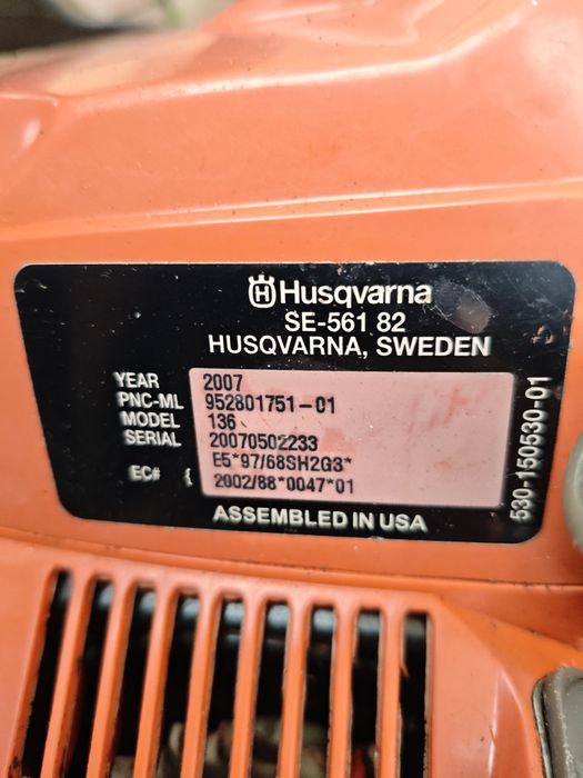 Husqvarna 136 stan bardzo dobry oryginał
