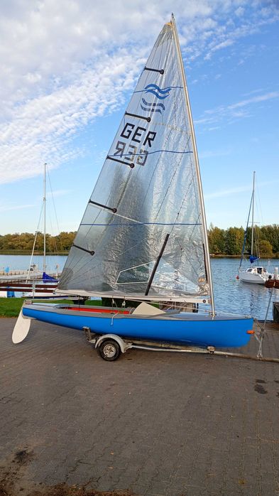 Jacht, żaglówka Finn