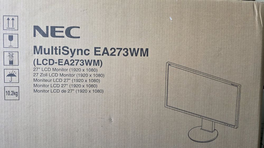 Monitor 27 NEC MultiSync EA273WM  HDMI/DP/USB