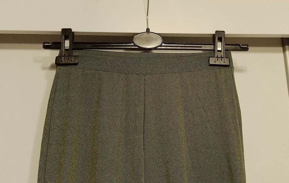 Zielone getry legginsy spodnie damskie rozm S
