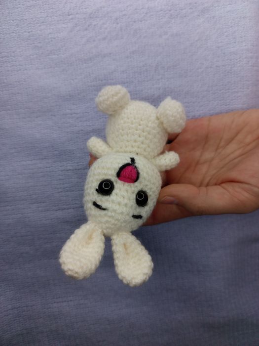 Króliczek na szydełku, szydełkowany miś