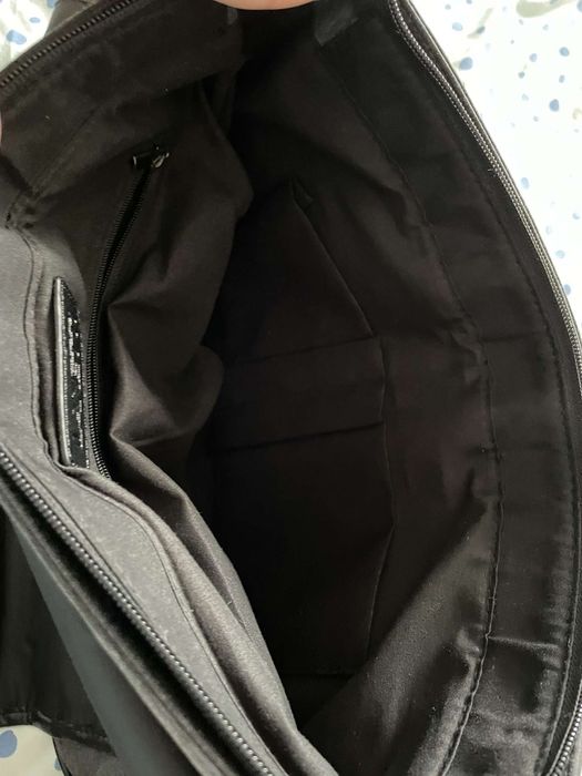 Szara torba na laptopa Lanetti