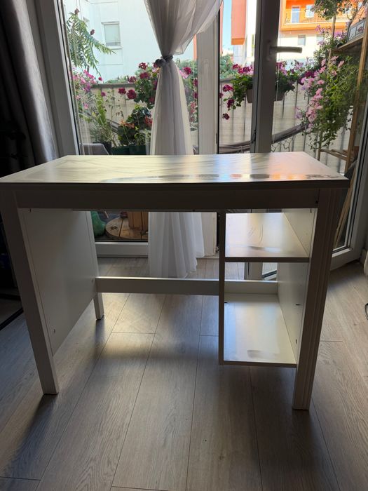 Białe biurko 90x52